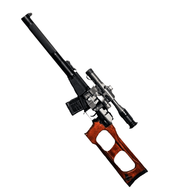 Vintorez Vss Russian Assault Rifle Transparent PNG Image