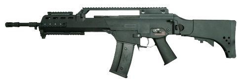 Assault Rifle Transparent PNG Image