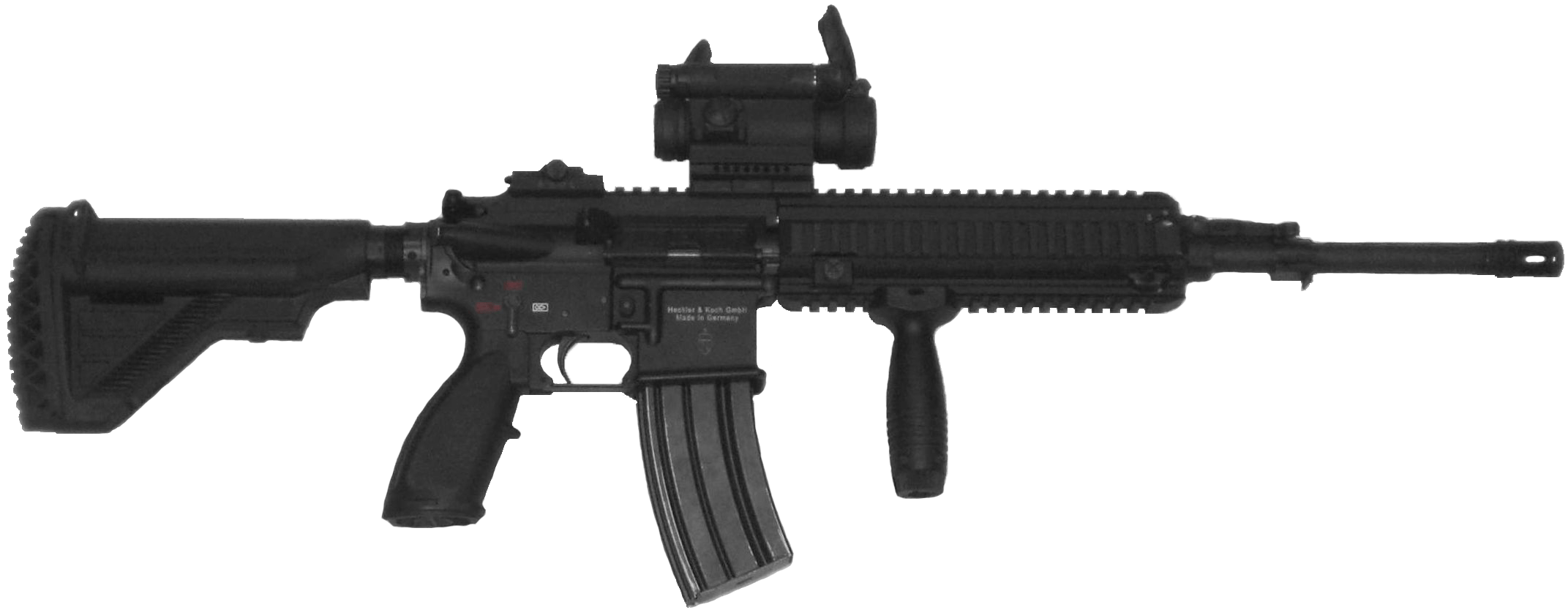 Assault Rifle Transparent PNG Image