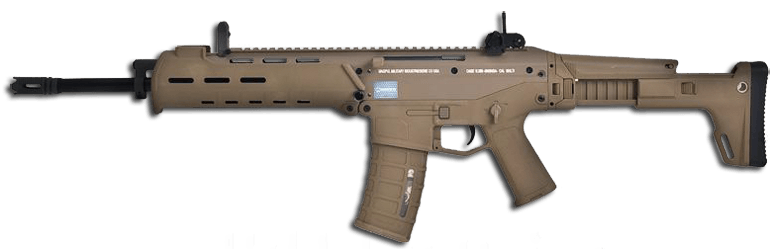 Scar Assault Rifle Transparent PNG Image