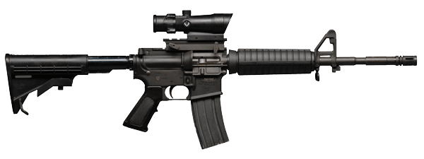 Assault Rifle Transparent PNG Image