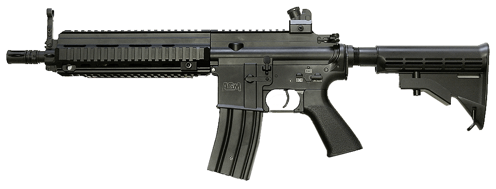 Assault Rifle Transparent PNG Image