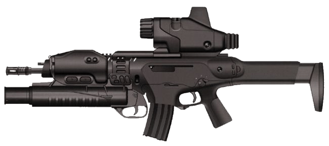 Assault Rifle Transparent PNG Image