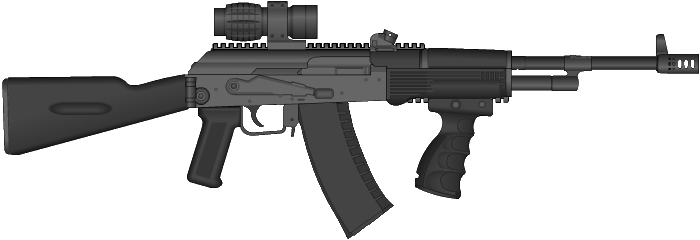 Assault Rifle Transparent PNG Image