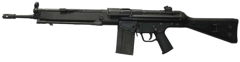 Assault Rifle Transparent PNG Image