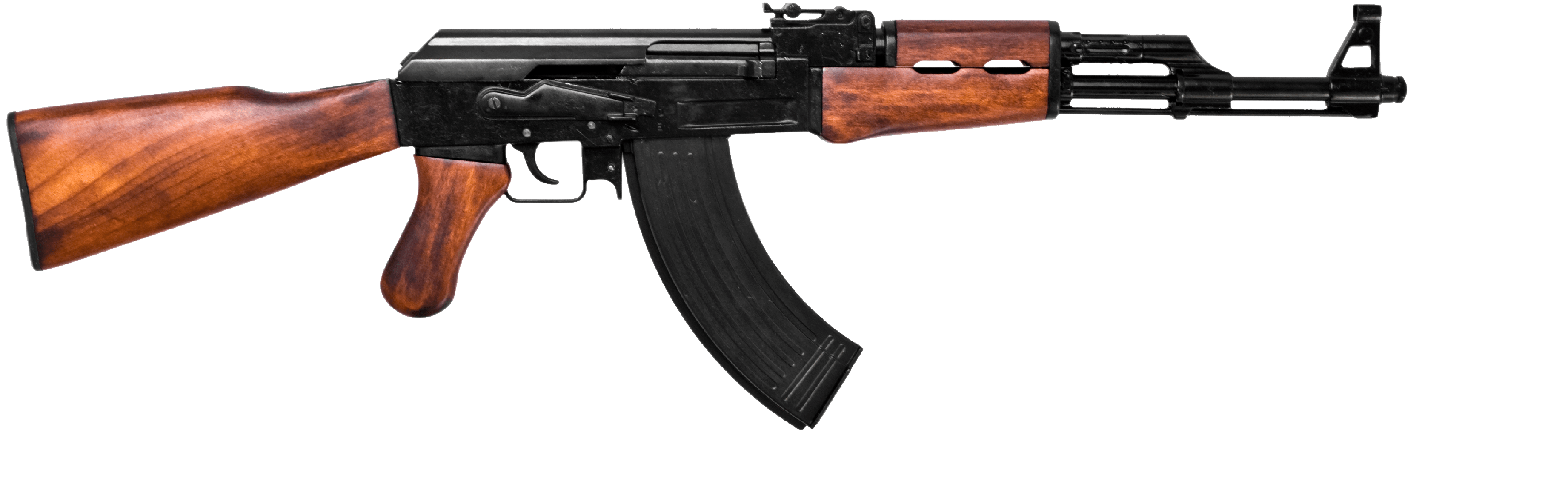 Ak-47 Kalash Russian Assault Rifle Transparent PNG Image