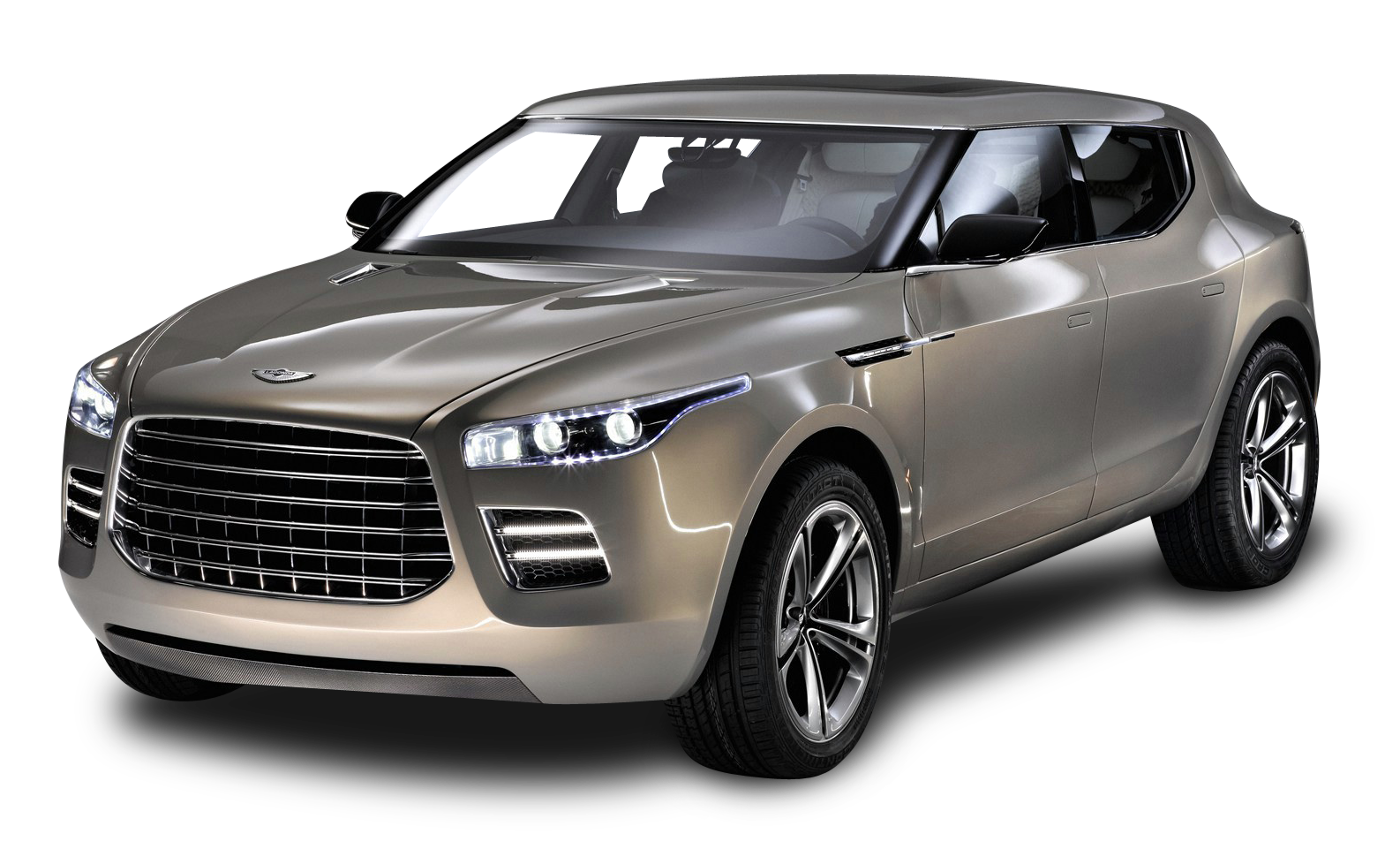 Aston Silver Martin Transparent PNG Image