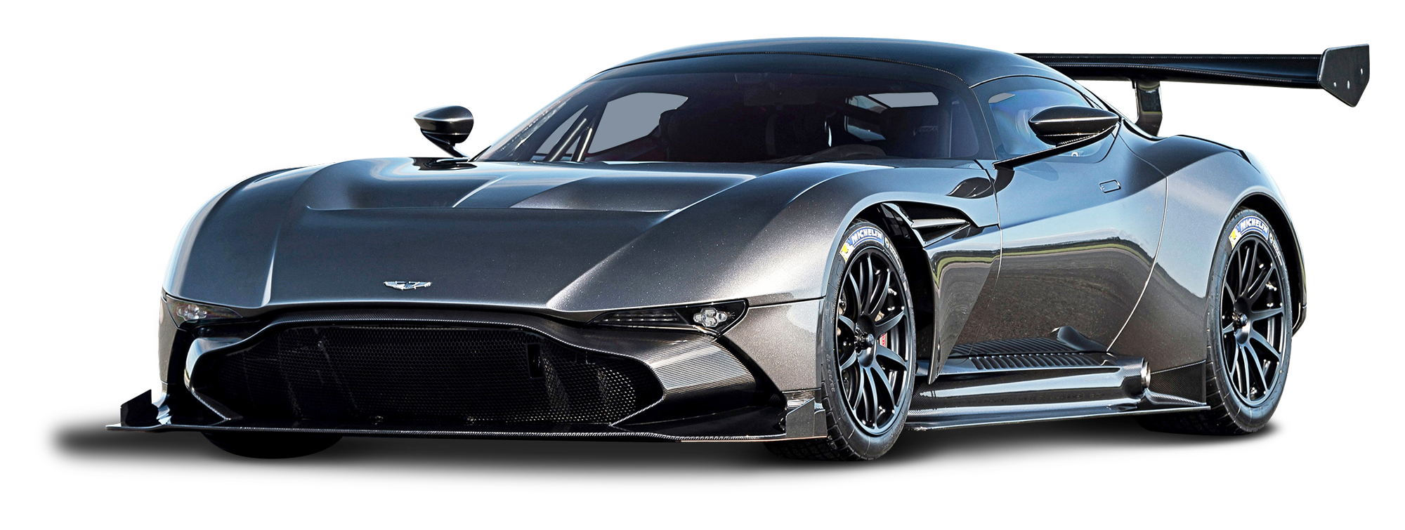 Aston Silver Martin Transparent PNG Image