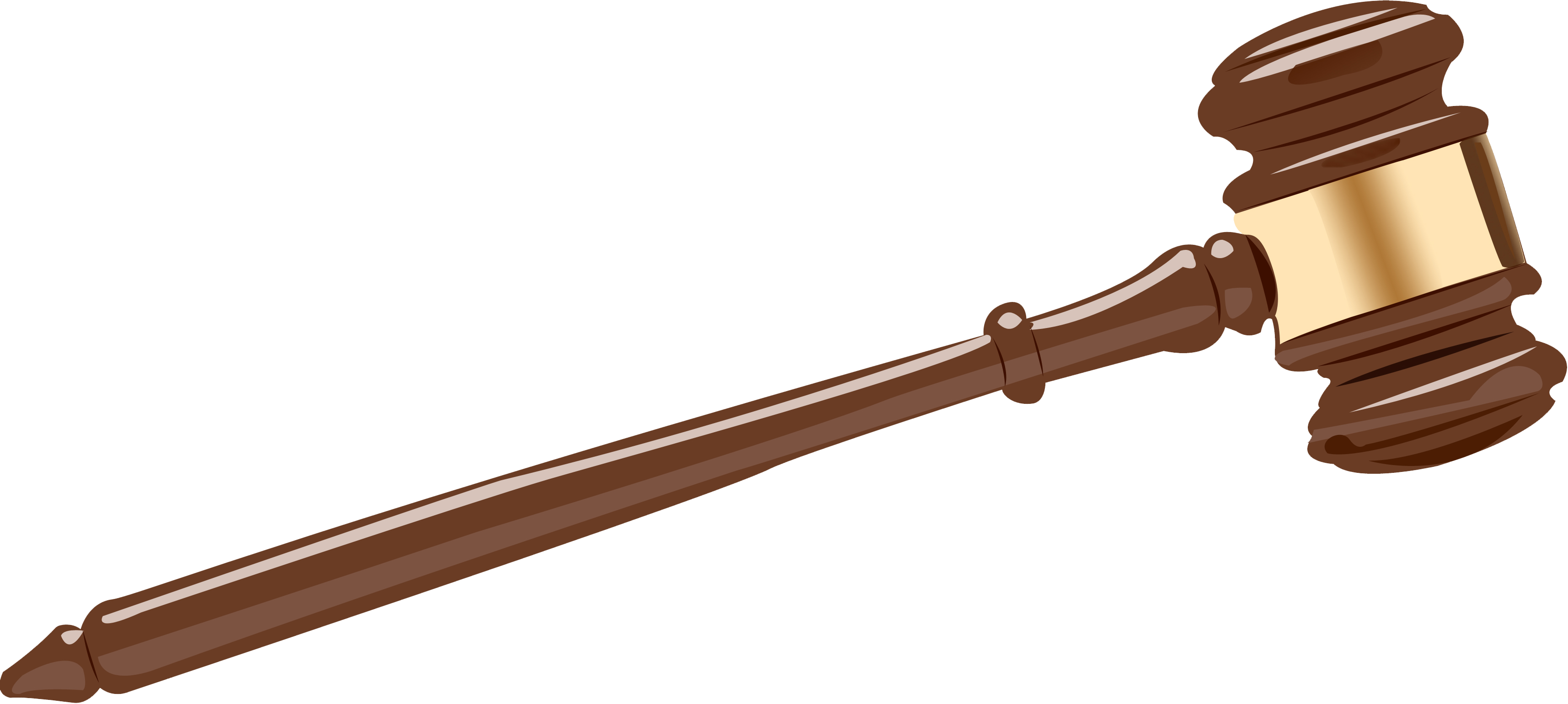 Auction Hammer Transparent PNG Image