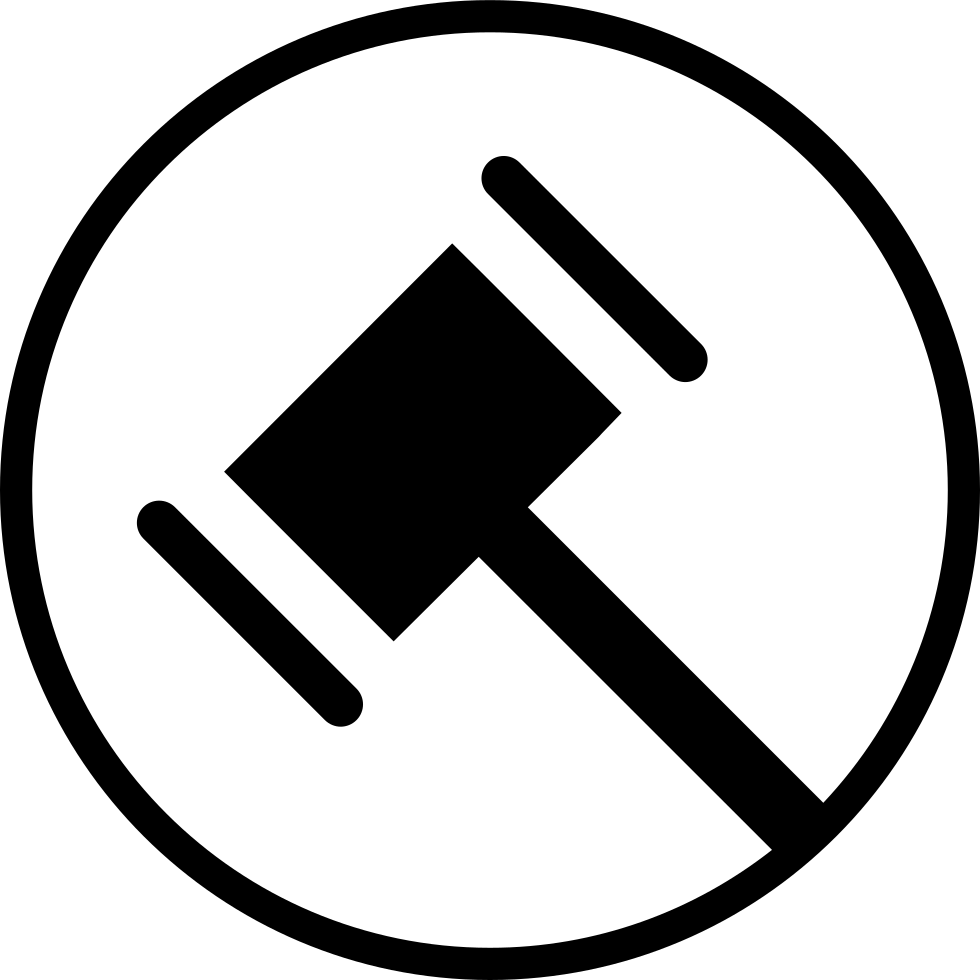 Auction Vector Transparent PNG Image