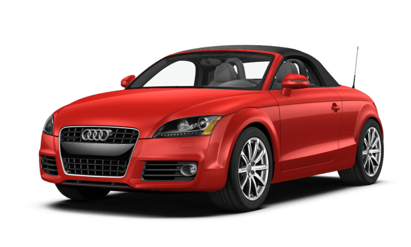 Red Audi Car Transparent PNG Image