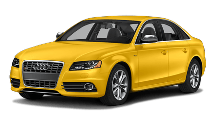 Yellow Audi Car Transparent PNG Image