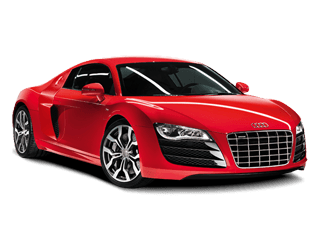 Red Audi R8 Transparent PNG Image
