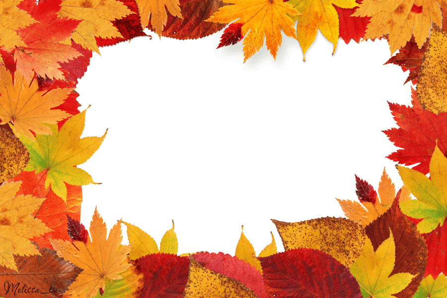 Autumn Leaves Frame Leaf Transparent PNG Image