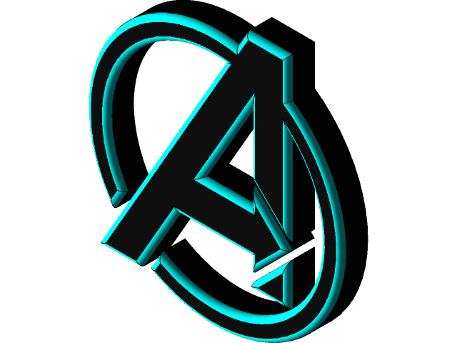 A Logo Avengers Letter Transparent PNG Image