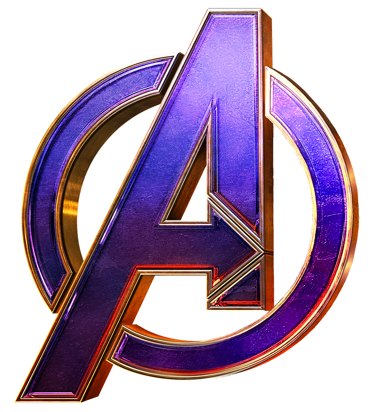 A Logo Avengers Letter Transparent PNG Image