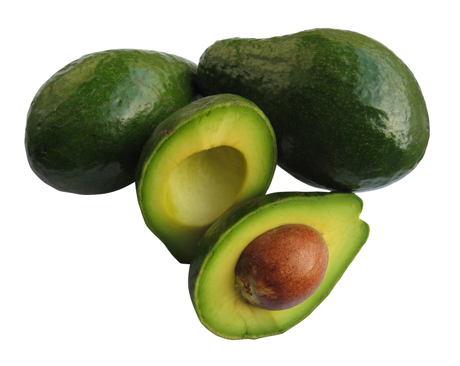Avocado Half File Transparent PNG Image