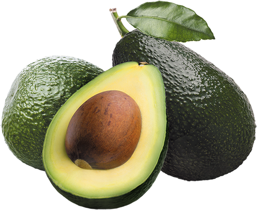 Avocado Half Transparent PNG Image