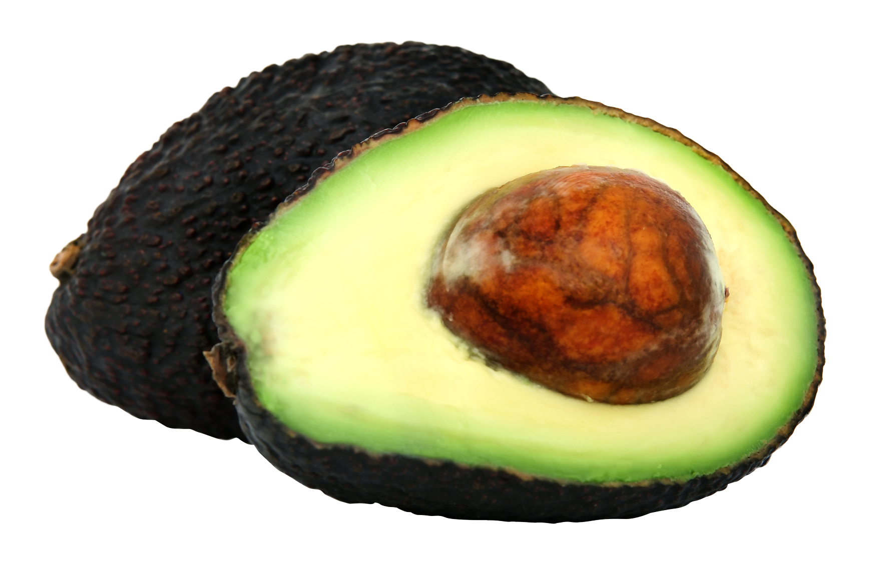 Avocado Half Transparent PNG Image