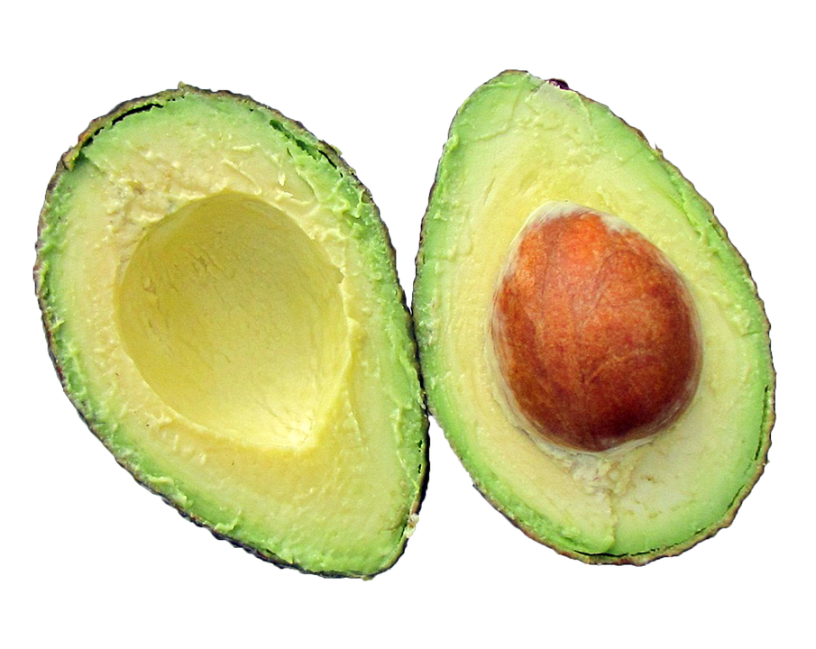 Half Avocado Transparent PNG Image