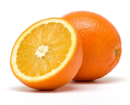 Half Orange Transparent PNG Image