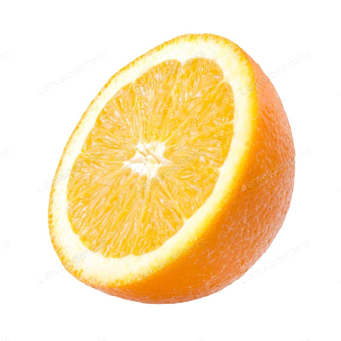 Half Orange Transparent PNG Image