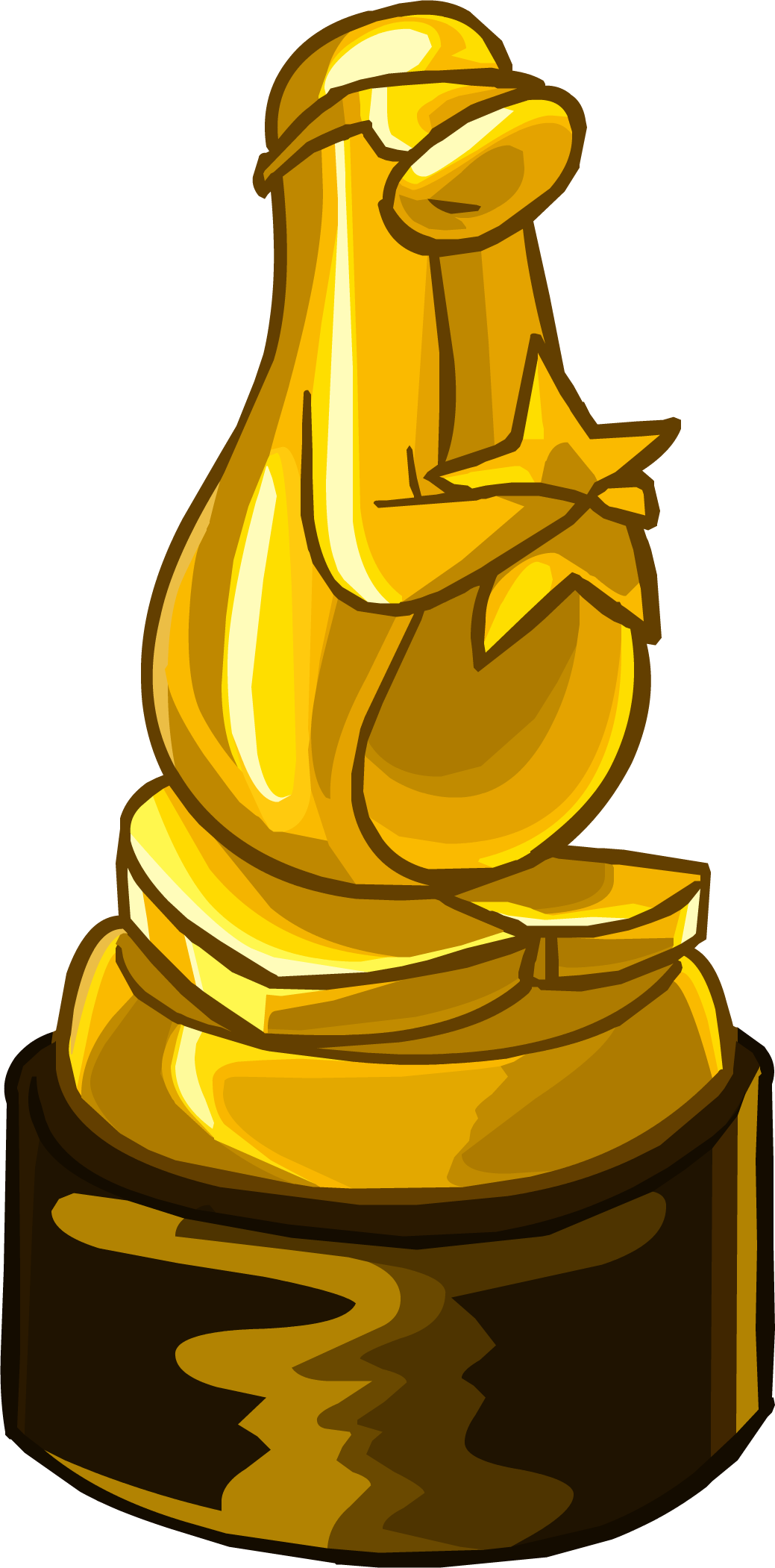 Golden Award Transparent PNG Image