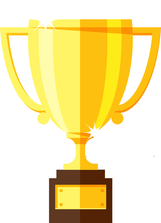Golden Award Transparent PNG Image