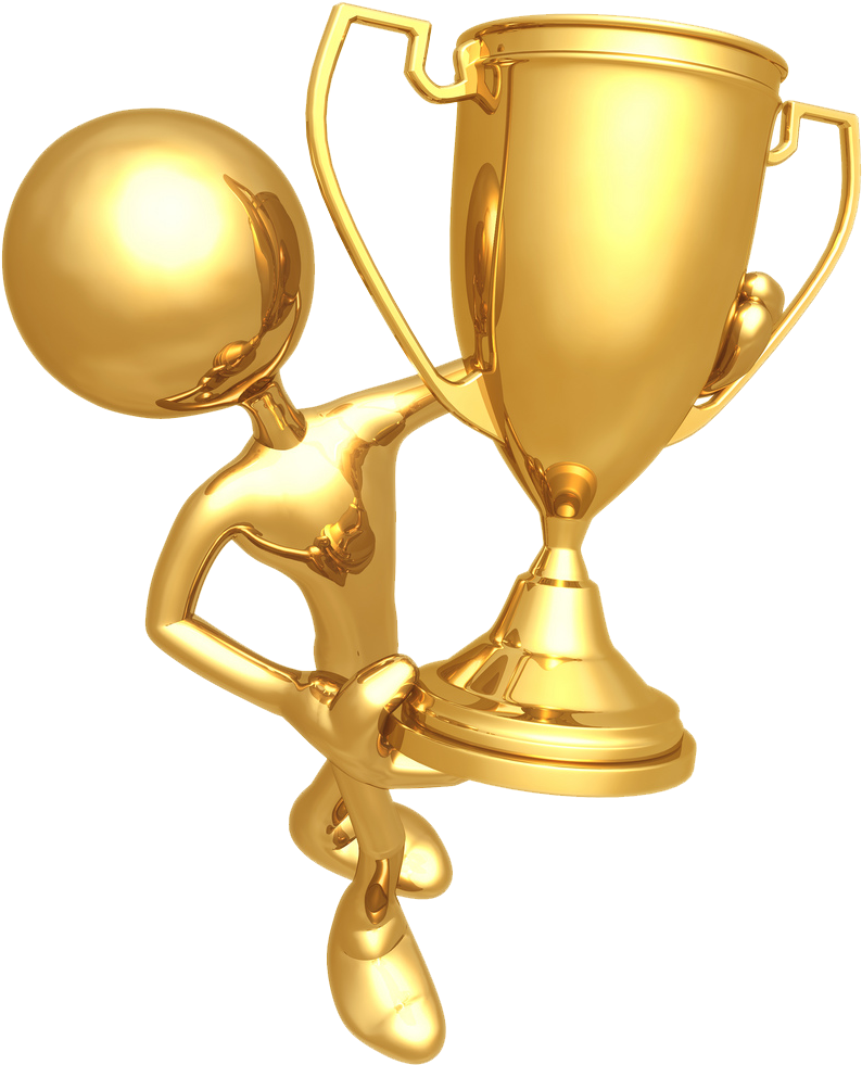 Golden Award Transparent PNG Image