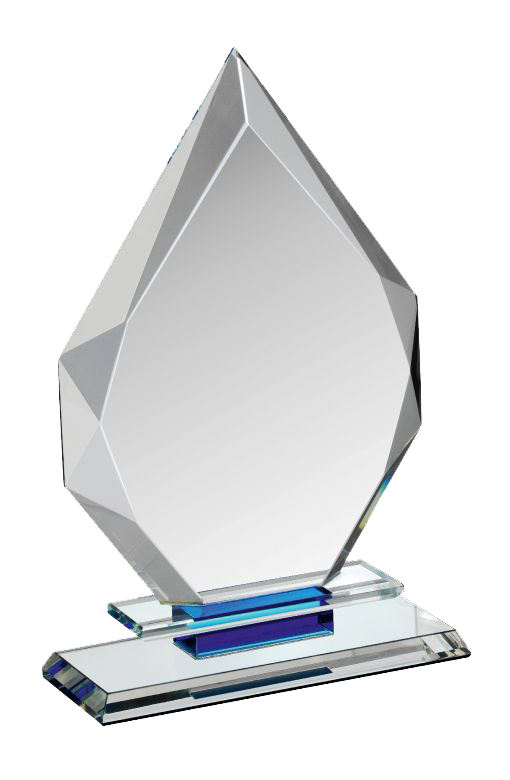 Glass Award Transparent PNG Image