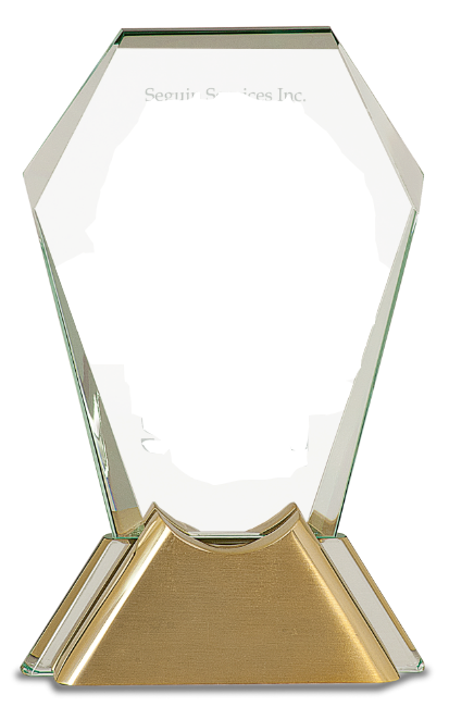 Glass Award Transparent PNG Image
