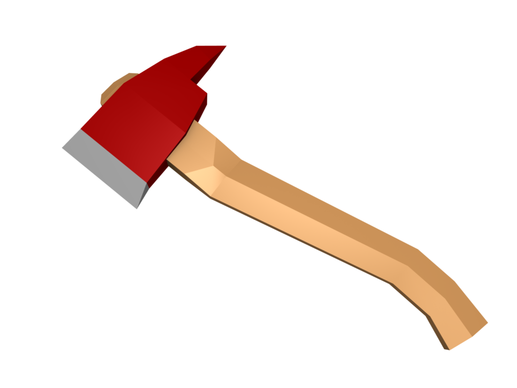 Firefighter Axe Transparent PNG Image