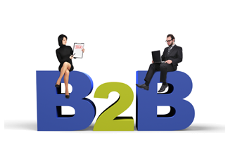 B2B Transparent PNG Image
