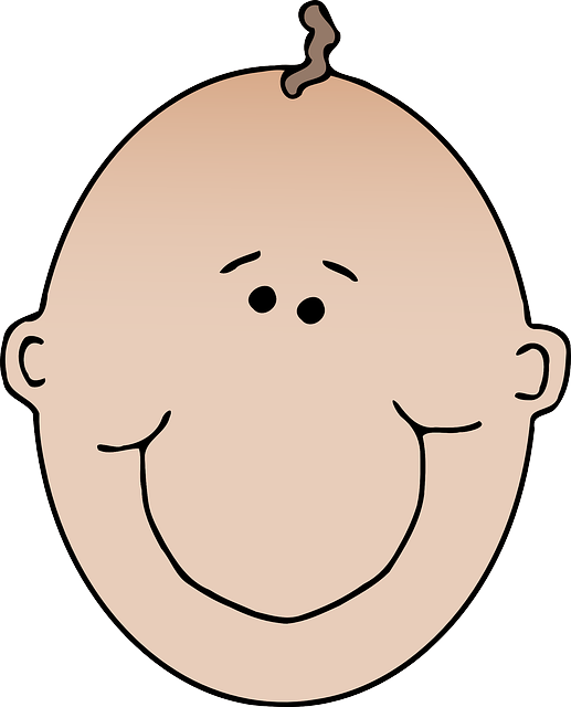 Baby Smiling Cartoon Transparent PNG Image