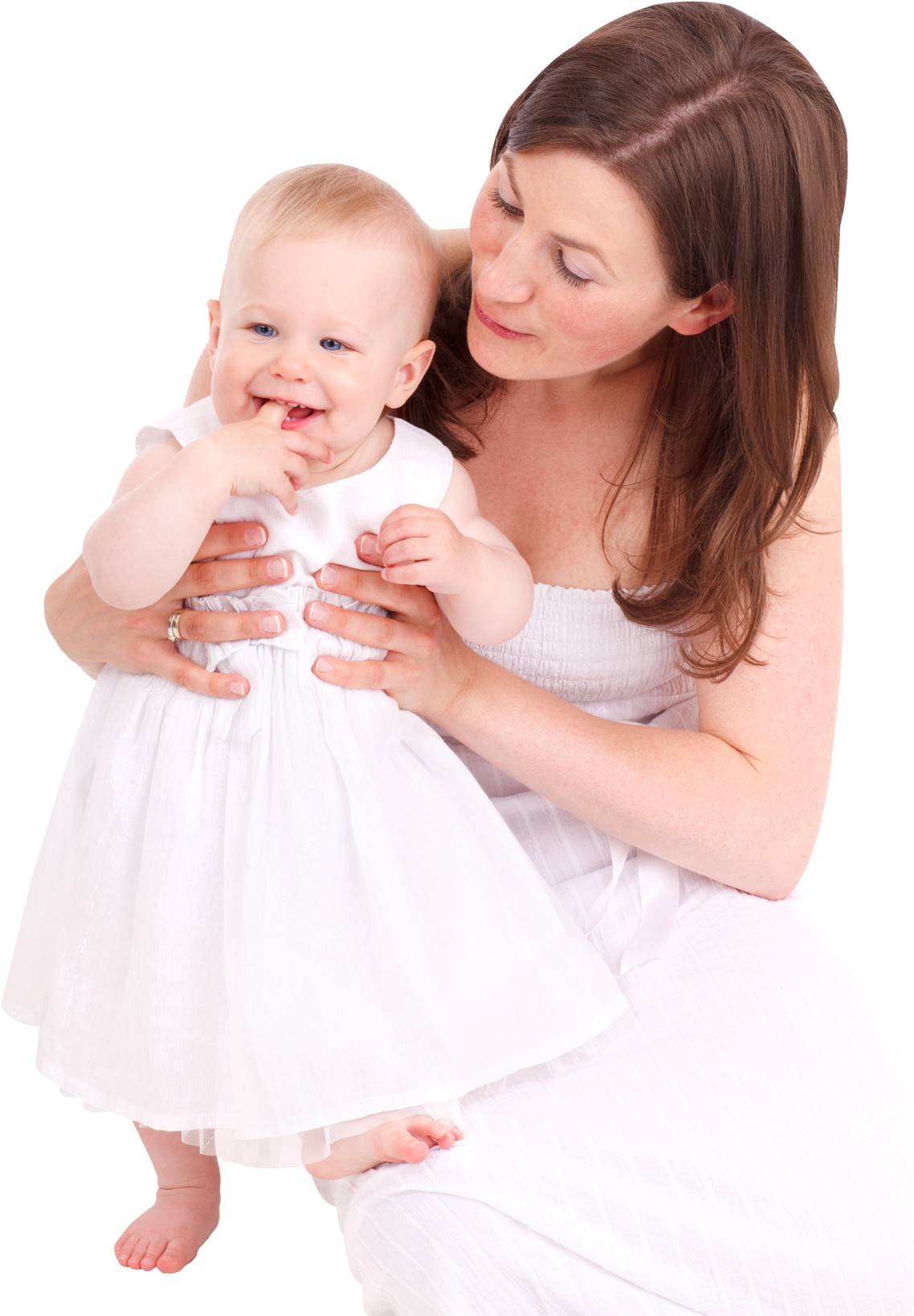 Baby Mother With Happy Transparent PNG Image