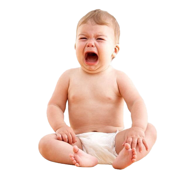 Baby Crying Transparent PNG Image