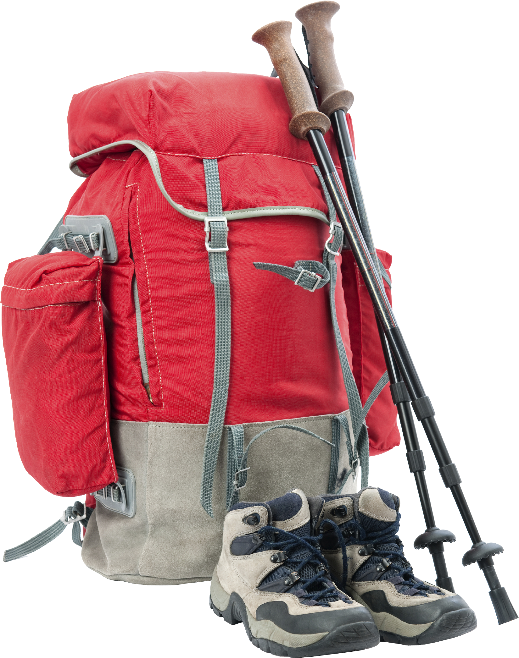 Backpack Red Sports Transparent PNG Image