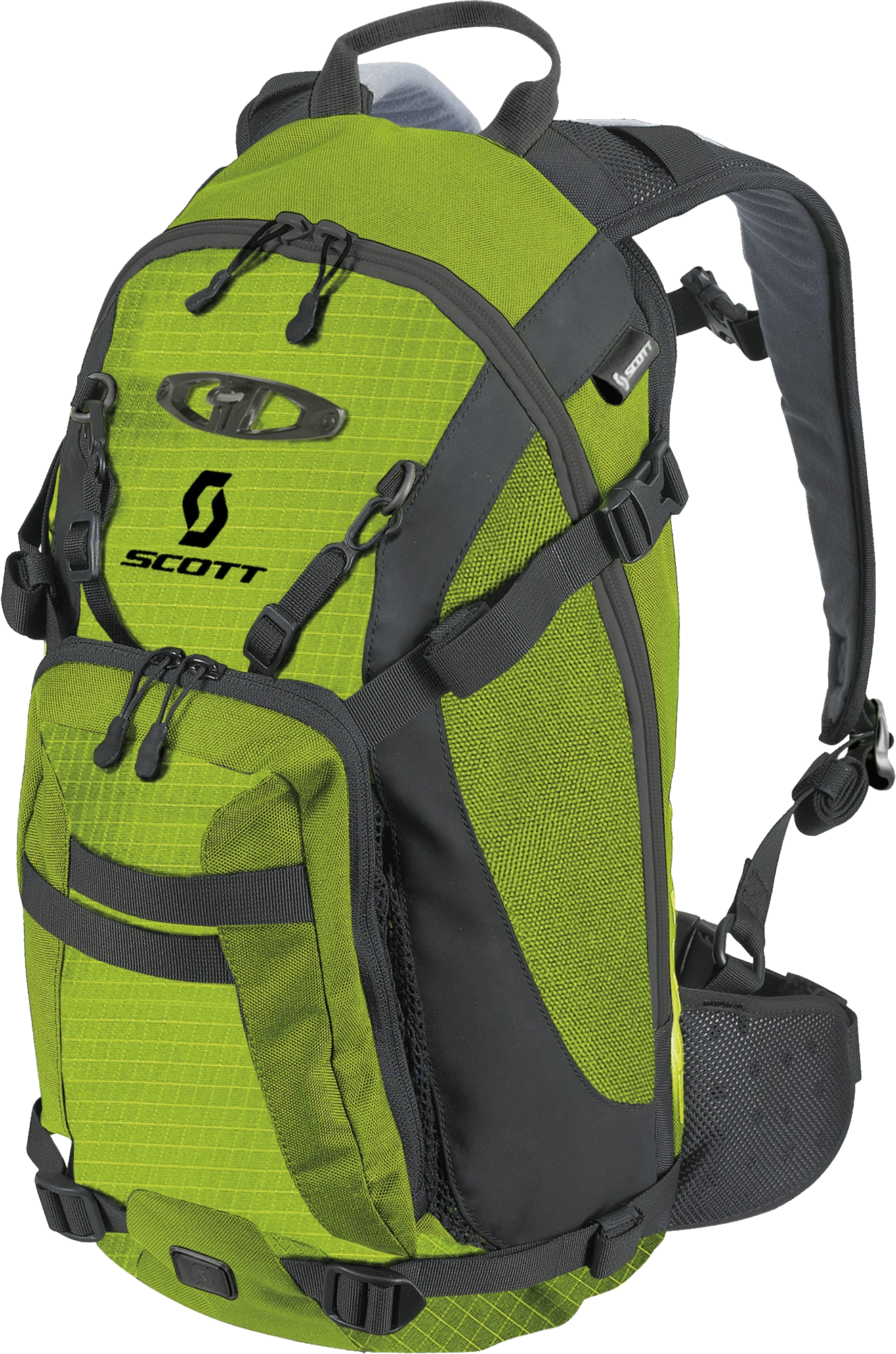 Backpack Sports Green Waterproof File Transparent PNG Image
