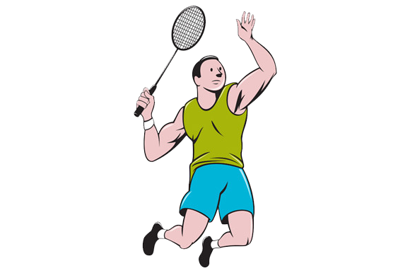 Badminton Player Transparent PNG Image