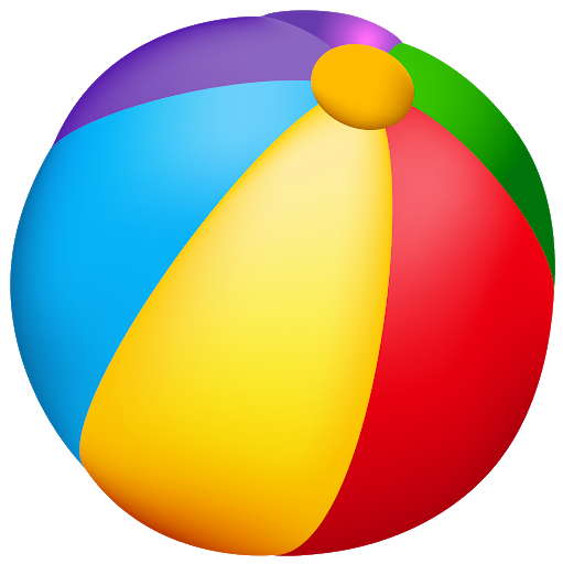 Ball Kids Beach Colorful Transparent PNG Image