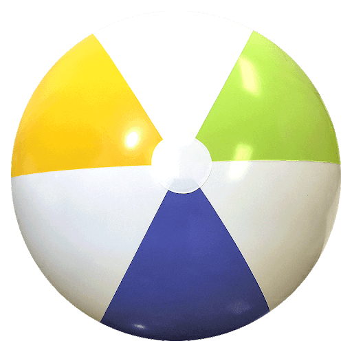 Ball Beach Colorful Kids Transparent PNG Image