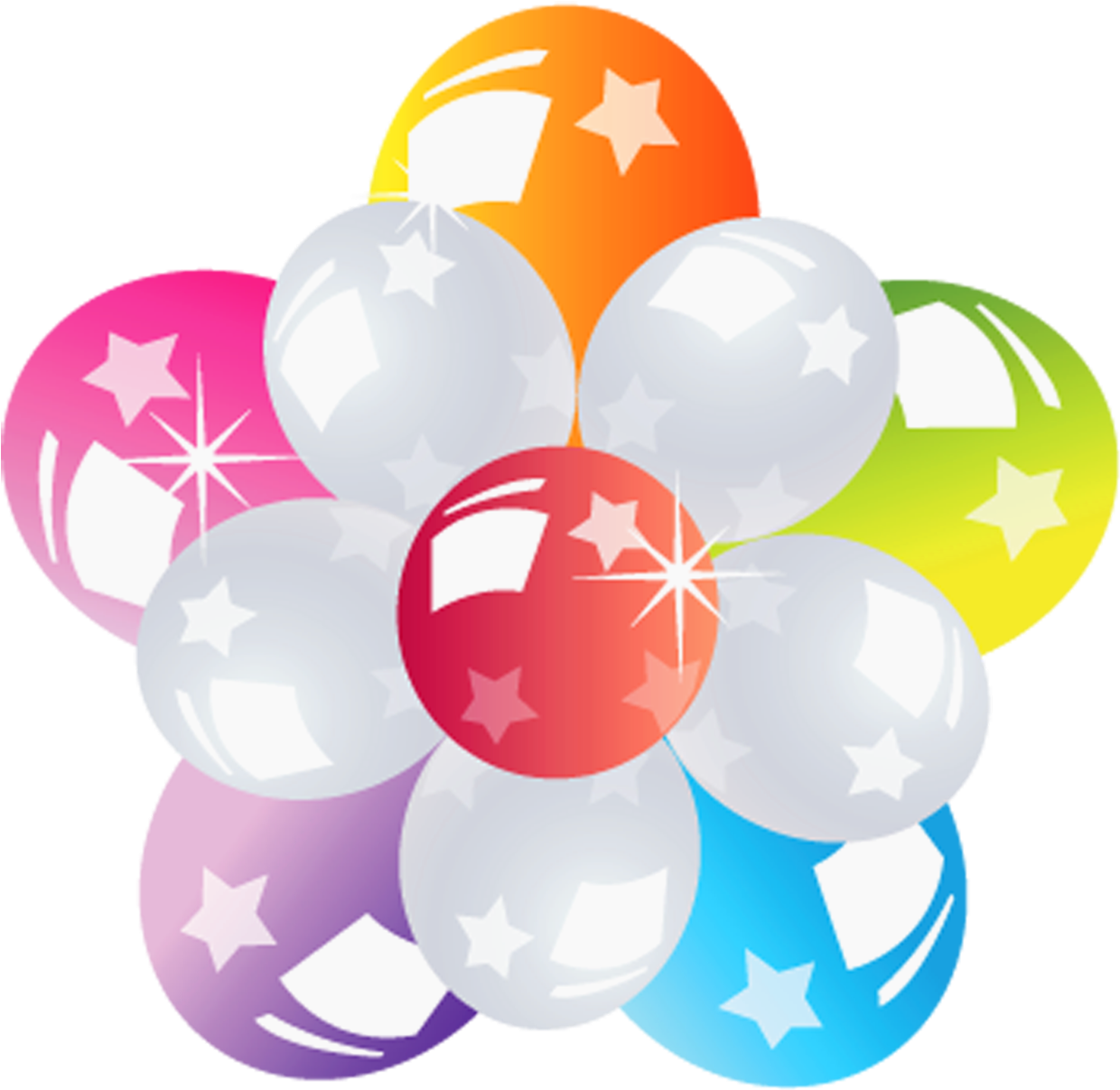 Balloons 4 Transparent PNG Image