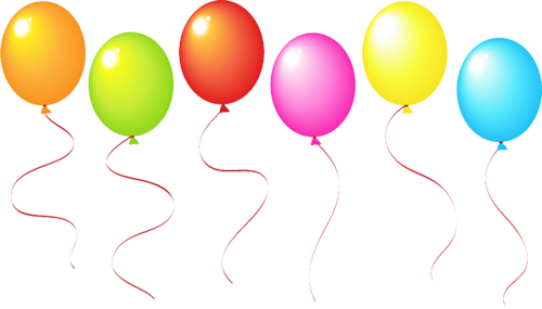 Balloons 7 Transparent PNG Image