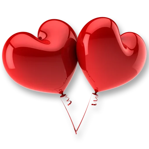 Heart Balloon Transparent PNG Image