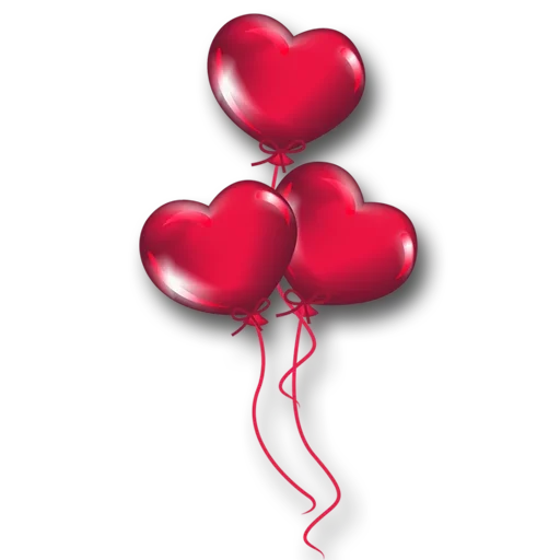 Heart Balloon Transparent PNG Image