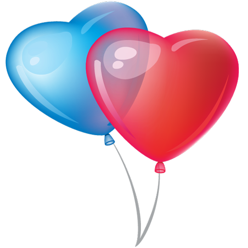 Heart Balloon Transparent PNG Image