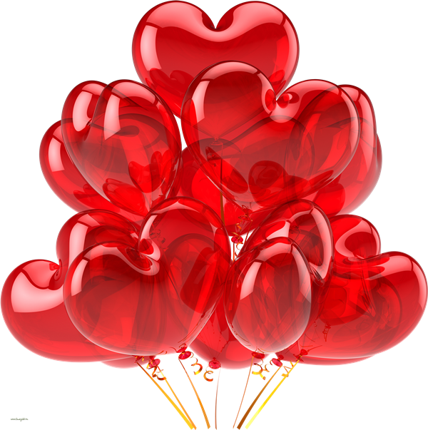 Heart Balloon Transparent PNG Image