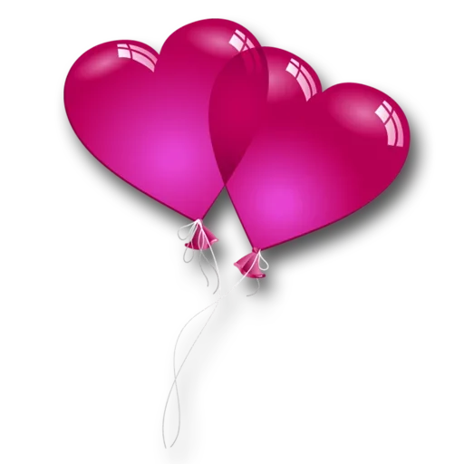 Heart Balloon Transparent PNG Image