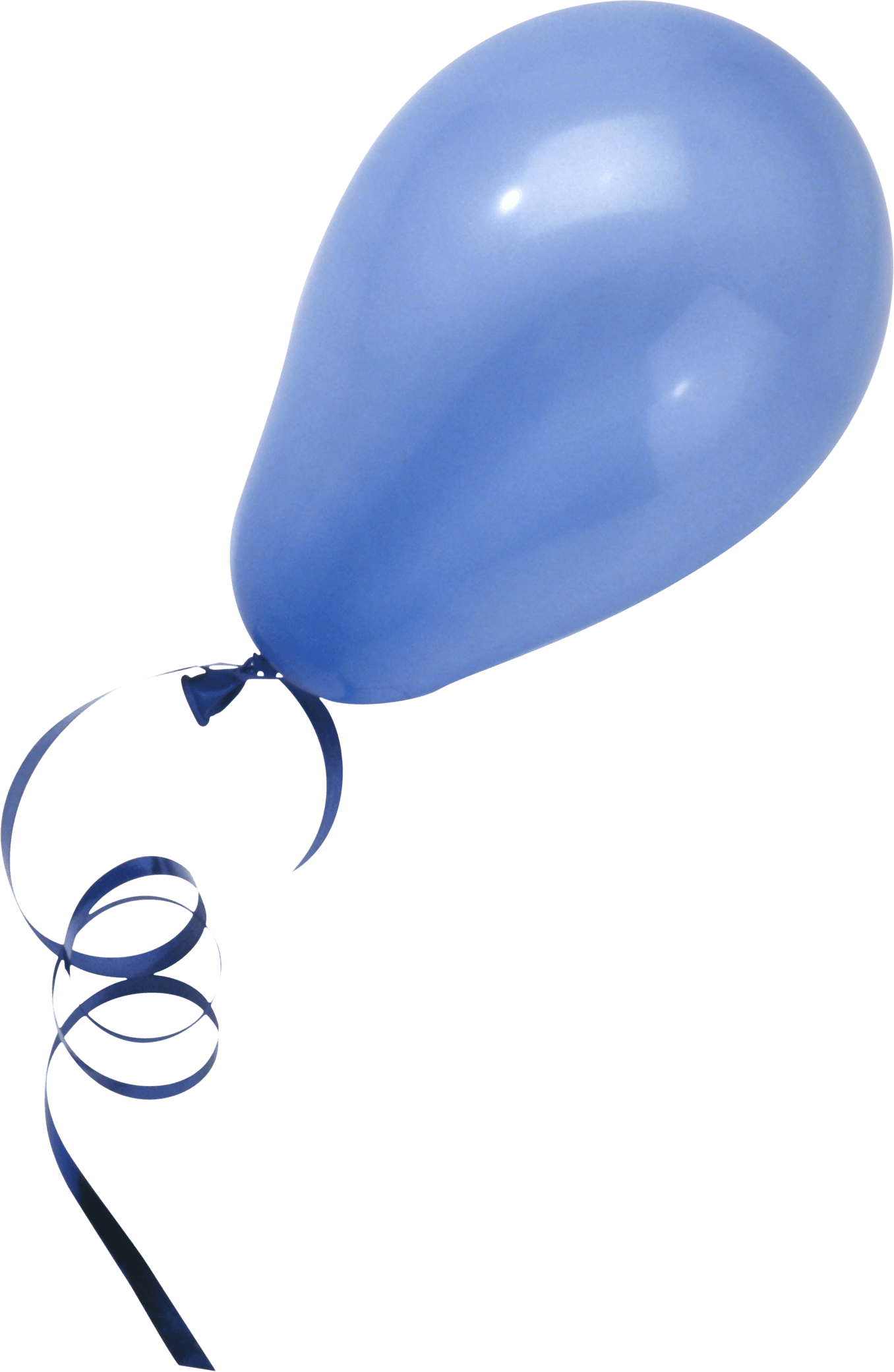 Blue Balloon Transparent PNG Image