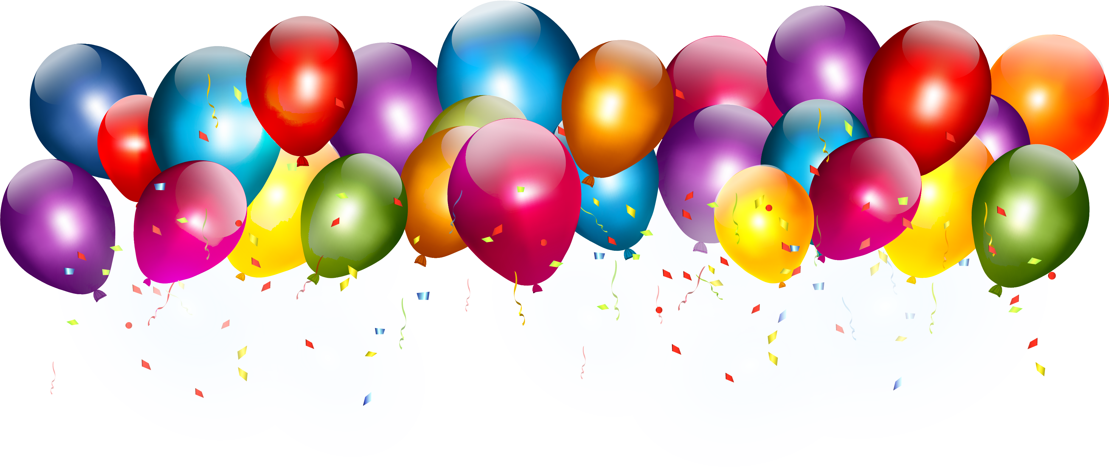 Balloon Vector Colorful Transparent PNG Image